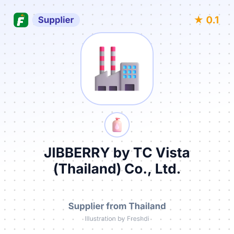 JIBBERRY by TC Vista (Thailand) Co., Ltd. – summary card, no photo uploaded yet