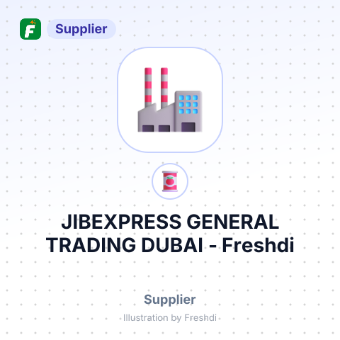 JIBEXPRESS GENERAL TRADING DUBAI – summary card, no photo uploaded yet