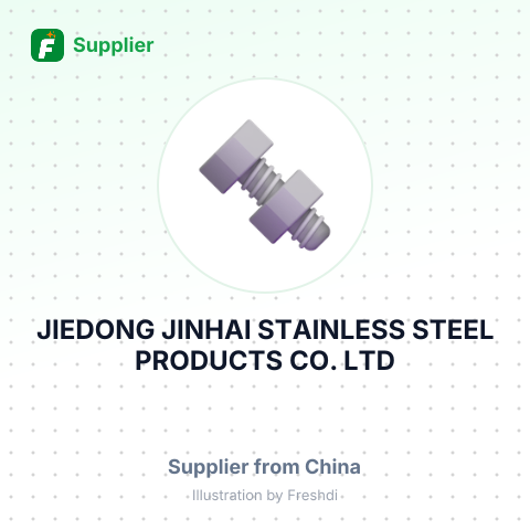 JIEDONG JINHAI STAINLESS STEEL PRODUCTS CO., LTD – summary card, no photo uploaded yet