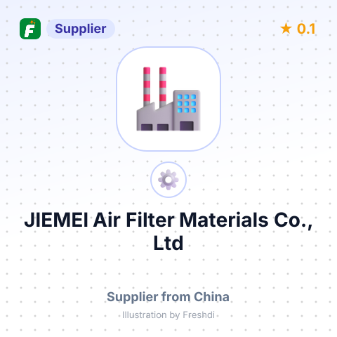 JIEMEI Air Filter Materials Co., Ltd – summary card, no photo uploaded yet