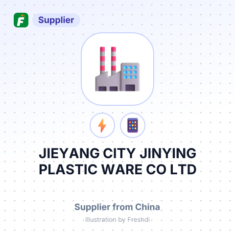 JIEYANG CITY JINYING PLASTIC WARE CO LTD – summary card, no photo uploaded yet