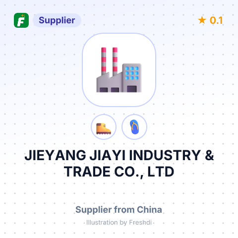 JIEYANG JIAYI INDUSTRY & TRADE CO., LTD – summary card, no photo uploaded yet