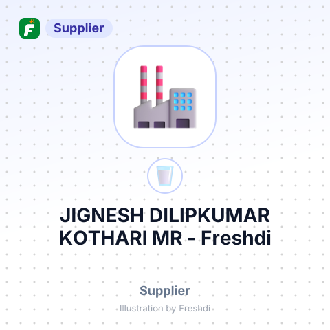 JIGNESH DILIPKUMAR KOTHARI MR – summary card, no photo uploaded yet