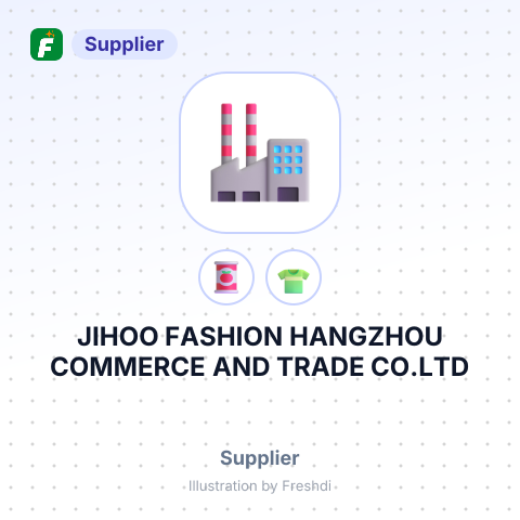 JIHOO FASHION HANGZHOU COMMERCE AND TRADE CO.LTD – summary card, no photo uploaded yet