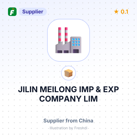 JILIN MEILONG IMP & EXP COMPANY LIM – summary card, no photo uploaded yet