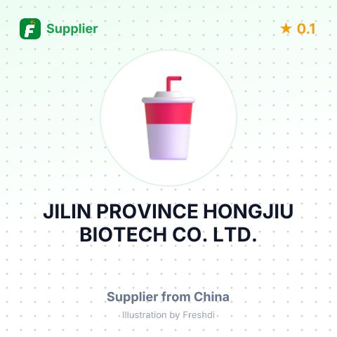 JILIN PROVINCE HONGJIU BIOTECH CO., LTD. – summary card, no photo uploaded yet