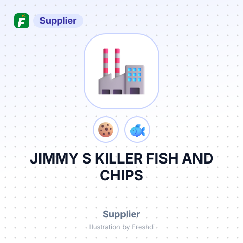 JIMMY S KILLER FISH AND CHIPS – summary card, no photo uploaded yet