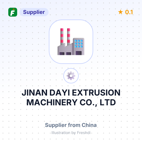 JINAN DAYI EXTRUSION MACHINERY CO., LTD – summary card, no photo uploaded yet