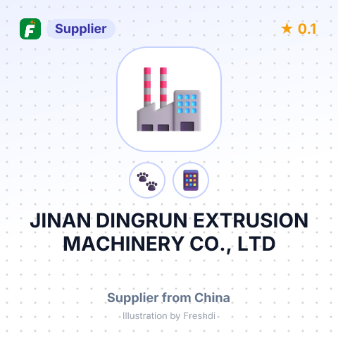 JINAN DINGRUN EXTRUSION MACHINERY CO., LTD – summary card, no photo uploaded yet