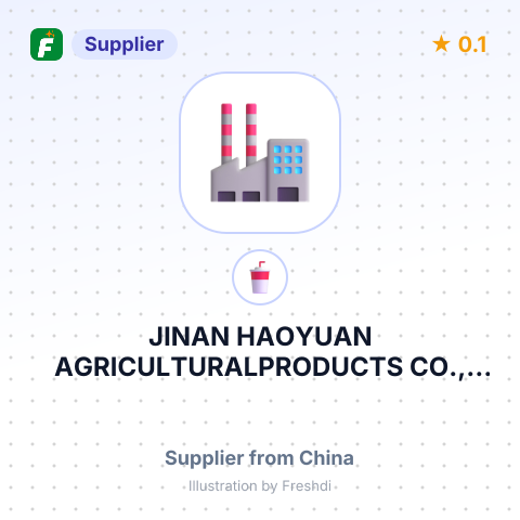 JINAN HAOYUAN AGRICULTURALPRODUCTS CO., LTD. – summary card, no photo uploaded yet