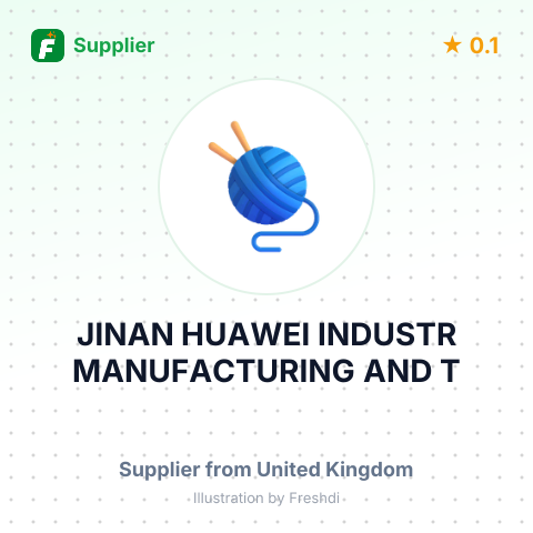 JINAN HUAWEI INDUSTR MANUFACTURING AND T – summary card, no photo uploaded yet