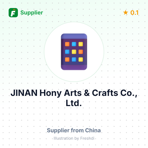 JINAN Hony Arts & Crafts Co., Ltd. – summary card, no photo uploaded yet