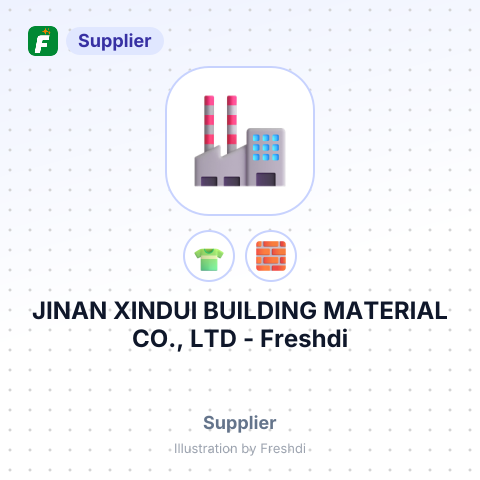 JINAN XINDUI BUILDING MATERIAL CO., LTD – summary card, no photo uploaded yet