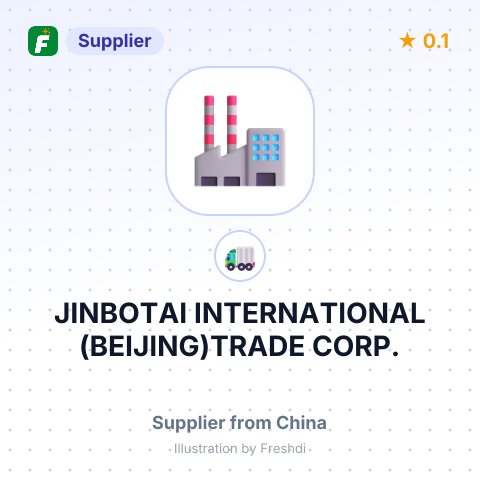 JINBOTAI INTERNATIONAL (BEIJING)TRADE CORP. – summary card, no photo uploaded yet
