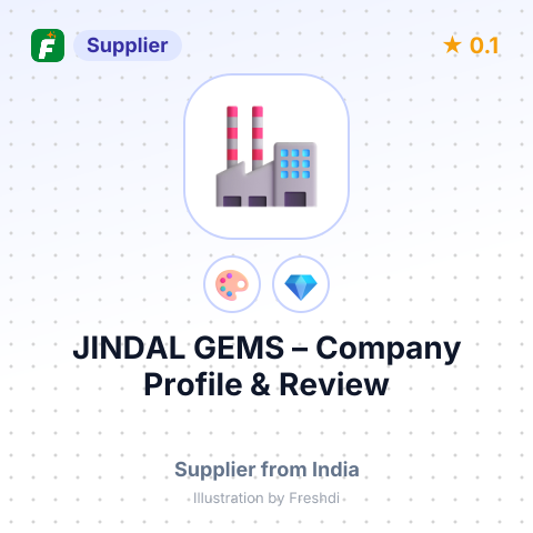 JINDAL GEMS – summary card, no photo uploaded yet