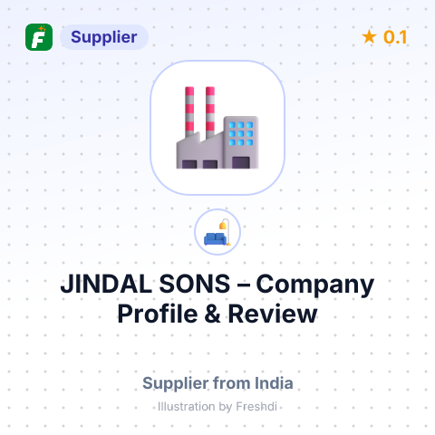 JINDAL SONS – summary card, no photo uploaded yet