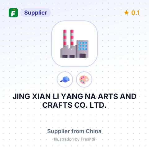 JING XIAN LI YANG NA ARTS AND CRAFTS CO., LTD. – summary card, no photo uploaded yet