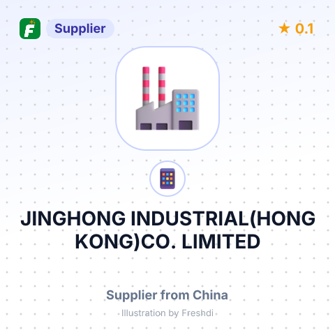 JINGHONG INDUSTRIAL(HONG KONG)CO.,LIMITED – summary card, no photo uploaded yet