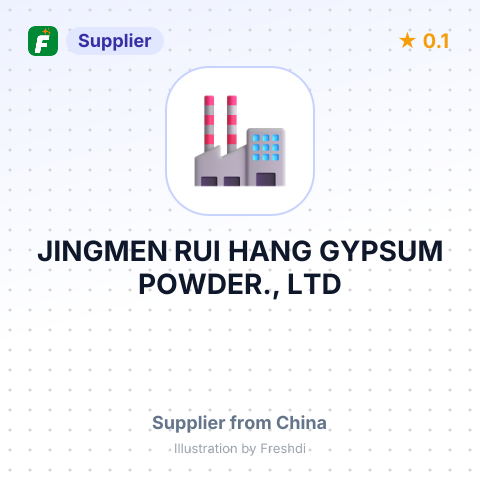 JINGMEN RUI HANG GYPSUM POWDER., LTD – summary card, no photo uploaded yet