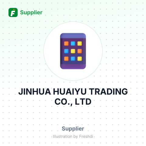 JINHUA HUAIYU TRADING CO., LTD – summary card, no photo uploaded yet