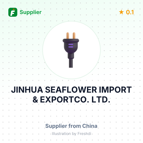 JINHUA SEAFLOWER IMPORT & EXPORTCO. LTD. – summary card, no photo uploaded yet