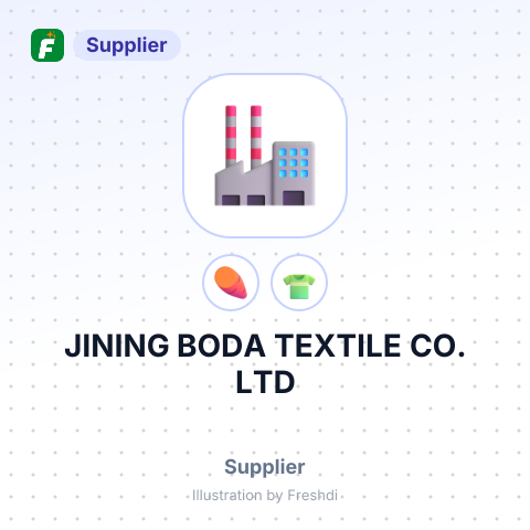 JINING BODA TEXTILE CO. LTD – summary card, no photo uploaded yet