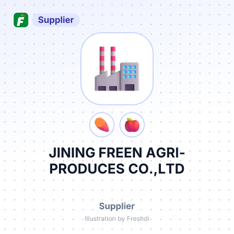 JINING FREEN AGRI-PRODUCES CO.,LTD – summary card, no photo uploaded yet