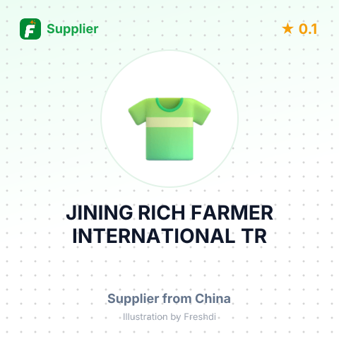 JINING RICH FARMER INTERNATIONAL TR – summary card, no photo uploaded yet