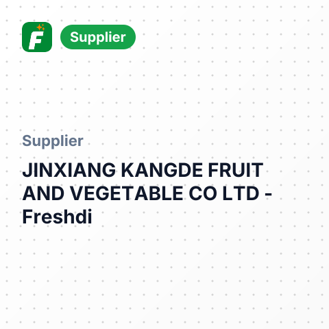 JINXIANG KANGDE FRUIT AND VEGETABLE CO LTD – summary card, no photo uploaded yet