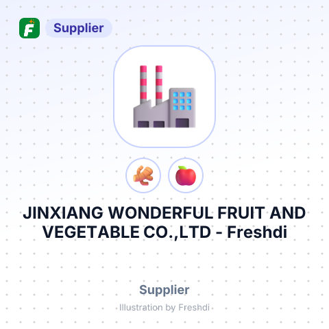 JINXIANG WONDERFUL FRUIT AND VEGETABLE CO.,LTD – summary card, no photo uploaded yet