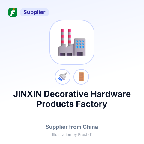 JINXIN Decorative Hardware Products Factory – summary card, no photo uploaded yet