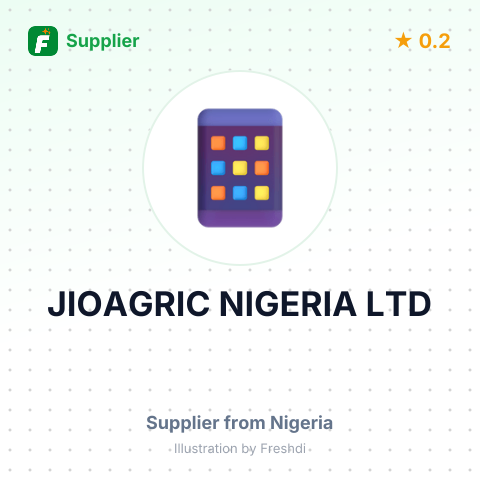 JIOAGRIC NIGERIA LTD – summary card, no photo uploaded yet