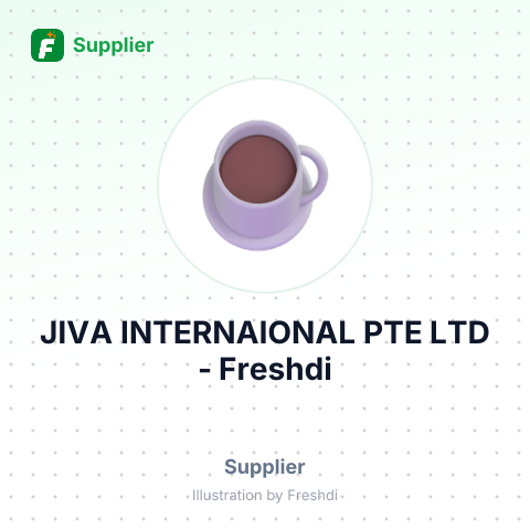 JIVA INTERNAIONAL PTE LTD – summary card, no photo uploaded yet
