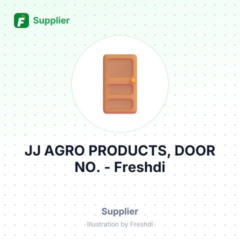 JJ AGRO PRODUCTS, DOOR NO. – summary card, no photo uploaded yet