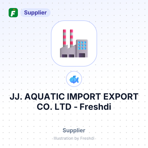 JJ. AQUATIC IMPORT EXPORT CO. LTD – summary card, no photo uploaded yet