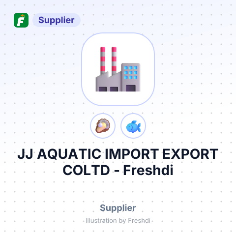 JJ AQUATIC IMPORT EXPORT COLTD – summary card, no photo uploaded yet