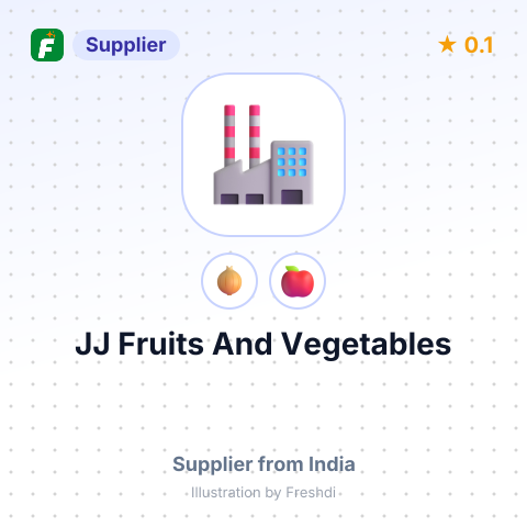 JJ Fruits And Vegetables – summary card, no photo uploaded yet
