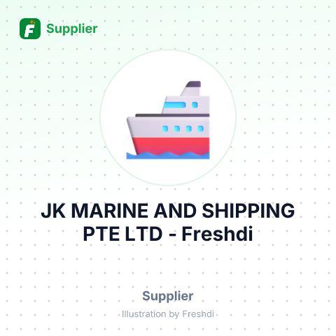 JK MARINE AND SHIPPING PTE LTD – summary card, no photo uploaded yet