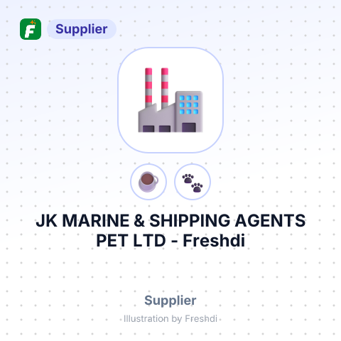 JK MARINE & SHIPPING AGENTS PET LTD – summary card, no photo uploaded yet