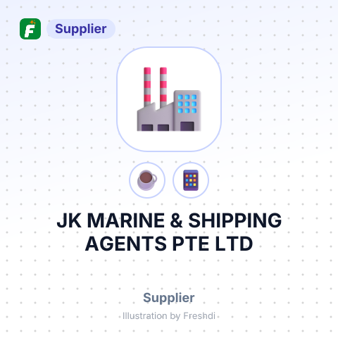 JK MARINE & SHIPPING AGENTS PTE LTD – summary card, no photo uploaded yet