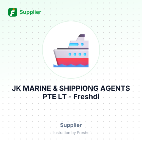 JK MARINE & SHIPPIONG AGENTS PTE LT – summary card, no photo uploaded yet