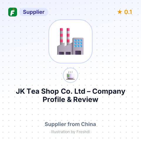 JK Tea Shop Co., Ltd – summary card, no photo uploaded yet