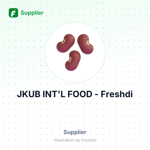 JKUB INT'L FOOD – summary card, no photo uploaded yet