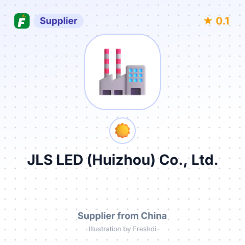 JLS LED (Huizhou) Co., Ltd. – summary card, no photo uploaded yet