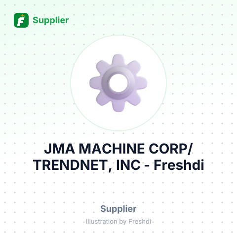 JMA MACHINE CORP/ TRENDNET, INC – summary card, no photo uploaded yet
