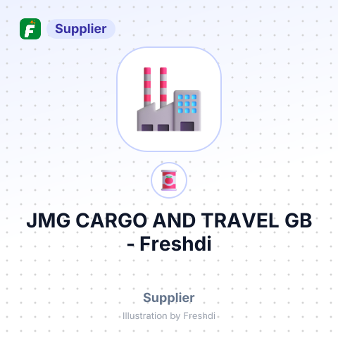JMG CARGO AND TRAVEL GB – summary card, no photo uploaded yet