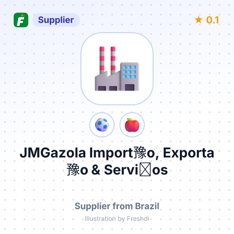 JMGazola Import豫o, Exporta豫o & Servi�os – summary card, no photo uploaded yet
