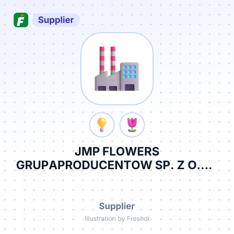 JMP FLOWERS GRUPAPRODUCENTOW SP. Z O.O – summary card, no photo uploaded yet