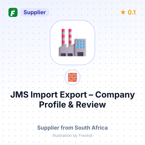 JMS Import Export – summary card, no photo uploaded yet