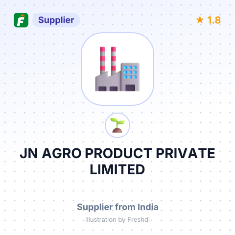 JN AGRO PRODUCT PRIVATE LIMITED – summary card, no photo uploaded yet